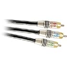 Acoustic Research PR190 Component Video 3 pc Red Blue Green w males ends (3 feet) by Acoustic Research