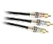 Acoustic Research PR190 Component Video 3 pc Red/Blue/Green w/males ends (3 feet)