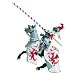 Sporting Goods : Safari Horse With White Robe & Silver Armor (Knight Sold Separately)