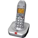 Audioline Big Tel 100 Telefon  große Tasten und augenfreundlichem Display silber