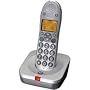 Audioline Big Tel 100 Telefon  gro�e Tasten und augenfreundlichem Display silber