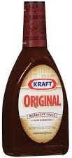 Kraft Barbecue Sauce Original Barbecue Sauce, 39 Ounce