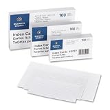 Business Source Products - Index Cards, Ruled, 90lb., 4