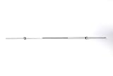 6 Foot Long Threaded Weight Bar with Collars - For Standard Weight Plates