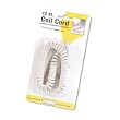 Softalk® Coiled Phone Cord, 12ft, Ivory