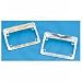 DRAG SPECIALTIES GLD EAGLE SPIRT LIC FRAME 73113SC4