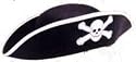 Adult Economy Pirate Costume Hat (ONLY for SMALL to MEDIUM!)