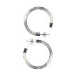 Corossol Mother of Pearl Sterling Hoops