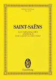 Carnival of the Animals (Zoological Fantasy for Chamber Ensemble) Miniature Score