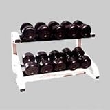 CAP Barbell Commercial Two Tier Dumbbell Rack