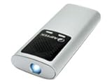 Aiptek Pocket Cinema T30 Pico Projektor (Kontrast 200:1, 15 ANSI Lumen, RGB LED, VGA, 640 x 480) silber