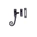 Curly Tail Casement Fastener Lf5542 Black Antique