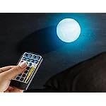 Lunartec Dimmbare LED-Effektkugel mit Fernbedienung