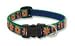 Lupine 1/2 Inch Small Dog Adjustable Collar-Upsy Daisy Pattern-10 to 16