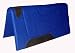 30"x30" Feather Felt Western Saddle Pad - BLUE