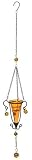 21QIOBMIW2L. SL160  Suspension métallique de verre, orange