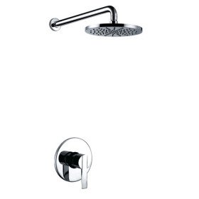 Single Handle Chrome Wall-mount Shower Faucet