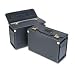 SML102111400 Large Capacity Catalog Case, 20w x 9d x 14h, Black