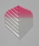 3 sets Pink/Clear Standard flights, Amerithon, Made in the USA