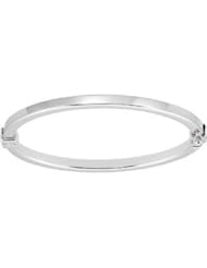 Hinged Bangle Bracelet Sterling Silver 04.00 Mm Brc690