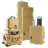 Pelican 1500 EMS Organizer Watertight Hard Case with Dividers & Lid Organizer - Desert Tan