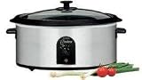 West Bend 85146 6-Quart Oval Crockery Cooker