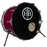HB Predator 22x18x20 Bass Drum Wine Red
