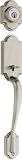 Kwikset Maximum Security Arlington Lever Combo Kit, Satin Nickel #510ANxLL 15 CP