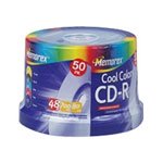 48x Cool Colors Write-Once CD-R Spindle