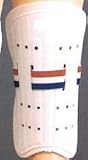 7 Plastic Shin Guards w/Velcro - Quantity of 12