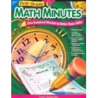 First-Grade Math Minutes: One Hundred Minutes to Better Basic Skills by  Kim Cernek