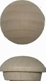 1/2 IN Maple Screw Hole Buttons