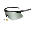 Wiley X PT-1 Sunglasses Black/Clear, Smoke Green, Light Rust WX-PT-1SCL