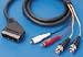 Peritel a 2 RCA audio + 2 BNC video 1,5 m
