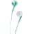 JVC HAF240G Gumy Air-Cushion Earbuds (Green)