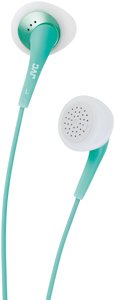 JVC HAF240G Gumy Air-Cushion Earbuds (Green)