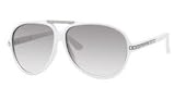 Luisa/S 0BUV Metalized White (QP gray silver flash mirror gradien lens)