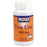 Uva Ursi (Bearberry) 500mg 100 Caps, NOW Foods