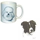 Border Collie Coffee Mug, Porcelain by Rosalinde (11 oz.)