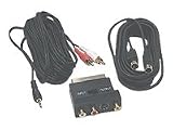 Belkin Gold Series - Video / audio cable kit - S-Video / composite video / audio - 4 pin mini-DIN, SCART, RCA - 4 pin mini-DIN, mini-phone stereo 3.5 mm , RCA - 33 ft