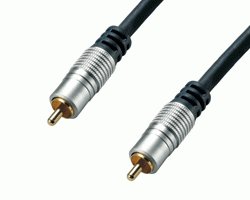 Home Theatre, 10 Meter Cinchkabel, Audio, 50Ohm