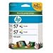Hp Combo Pack 56/57/57 Ink Cartridges Black and Tri-color