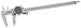 Grizzly G9282 Stainless Stee Length Dia Length Caliper with Black Face 12-Inch