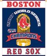Boston Red Sox 2007 World Series Champions Vertical Banner Flag