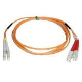 Duplex Multimode 62.5/125 Fiber Optic Patch Cable Lc/sc 20M