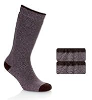 2 Pairs of Ultraheat Long Thermal Socks