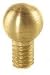 Williams Metal Bead Shotgun Sights, Gold Bead, Thread 3 56 1/8'', Dia .175''
