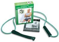 Exerband Unilateral Exercise Tubing Kit - Green - Medium Resistance