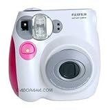 Fujifilm INSTAX MINI Film Camera (Pink Trim)