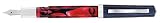 Omas New Bologna Red Swirl Fine Point Fountain Pen - O-18A0009F